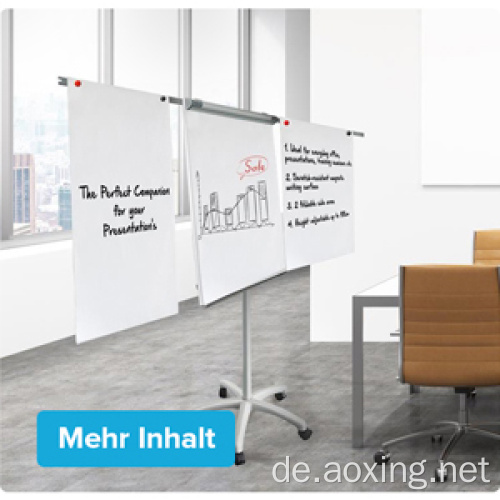 Flipchart Mobile Whiteboards tragbare magnetische Staffelei